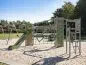 Preview: Spielanlage Boris mit 3 Spieltürmen auf dem Sandspielplatz Preview: Spielanlage Boris mit 3 Spieltürmen auf dem Sandspielplatz